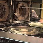 علت نچرخیدن سینی کف مایکروفر