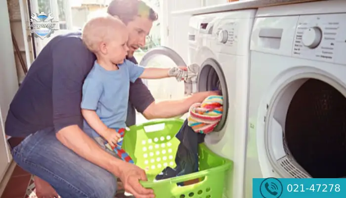 ارورcl در لباسشویی ال جی