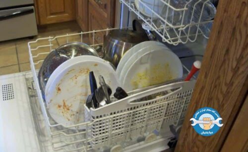 کثیفی ظروف پس از شستشو در ماشین ظرفشویی