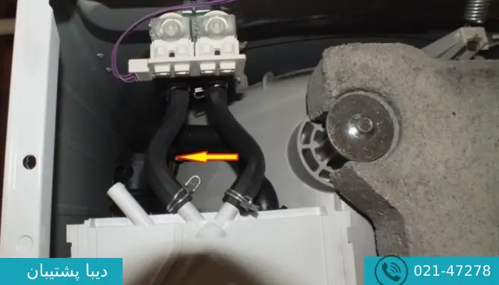 ارور e18 لباسشویی بوش