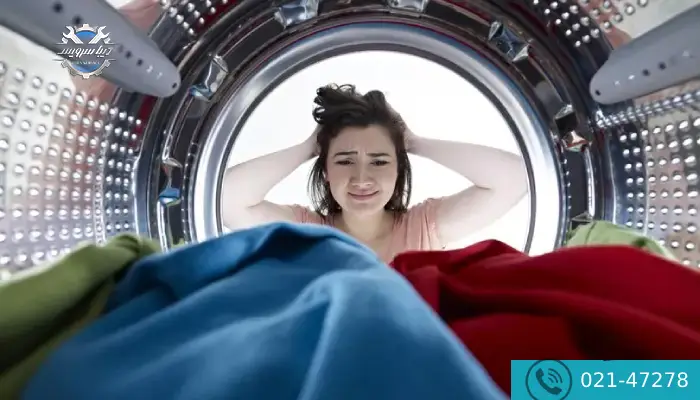 ارور le لباسشویی ال جی