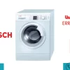 ارور e81 در ماشین لباسشویی بوش