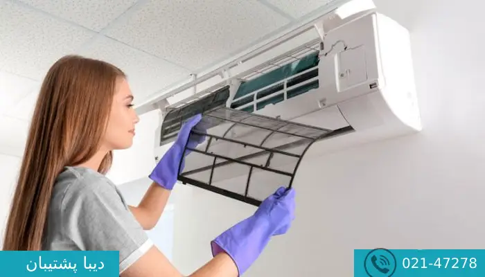تعمیرکار کولر گازی در محل