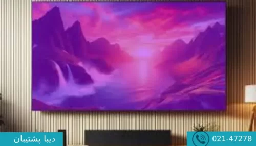 علت بنفش شدن صفحه تلویزیون