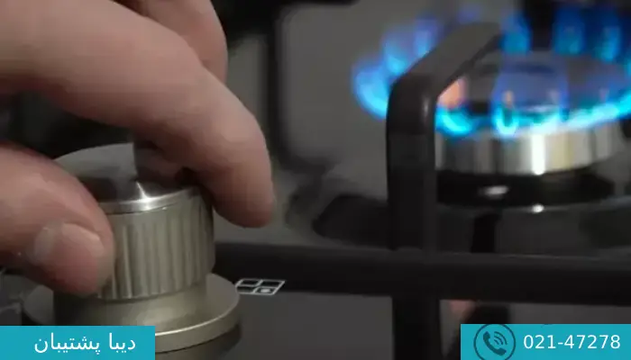 مشکل برق گرفتگی بدنه اجاق گاز