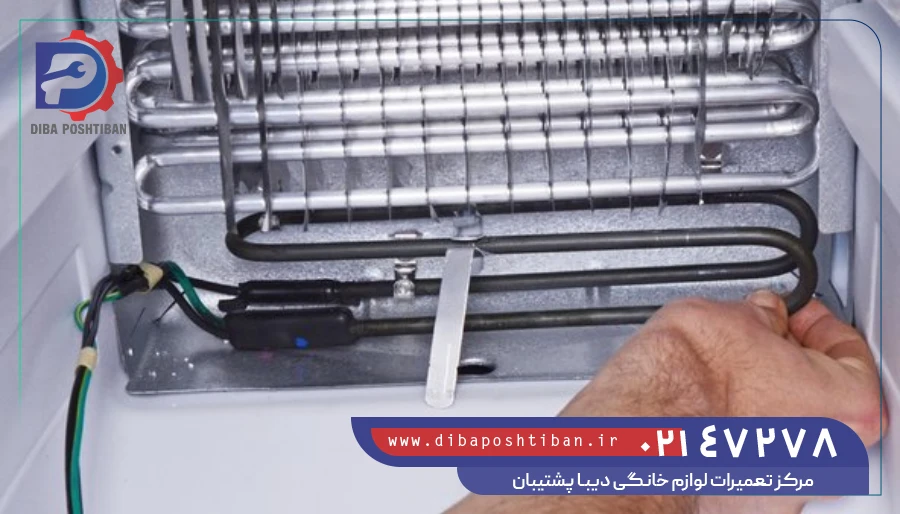 آموزش تعویض المنت یخچال ساید ویرپول