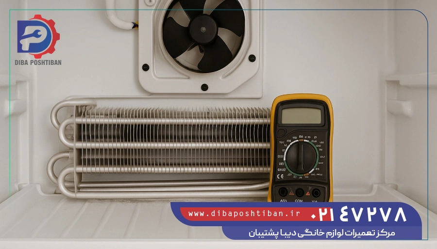 آموزش تعویض فن اواپراتور